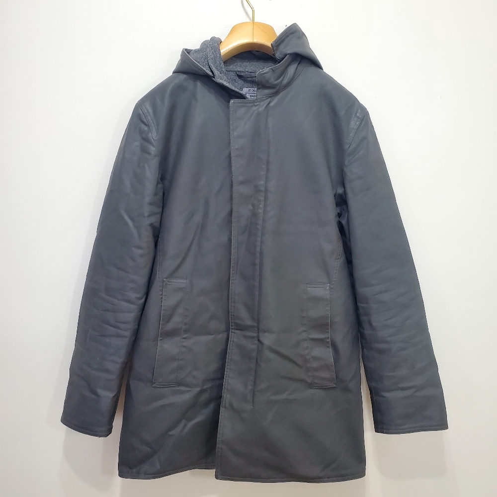 M0851 Spring Men's Gray Hooded Jacket